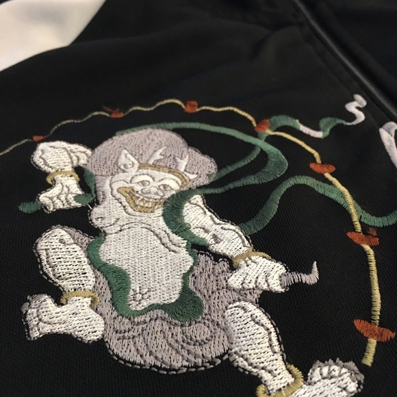 Authentic Japanese finely stitched track jacket. - Picture 11 of 13